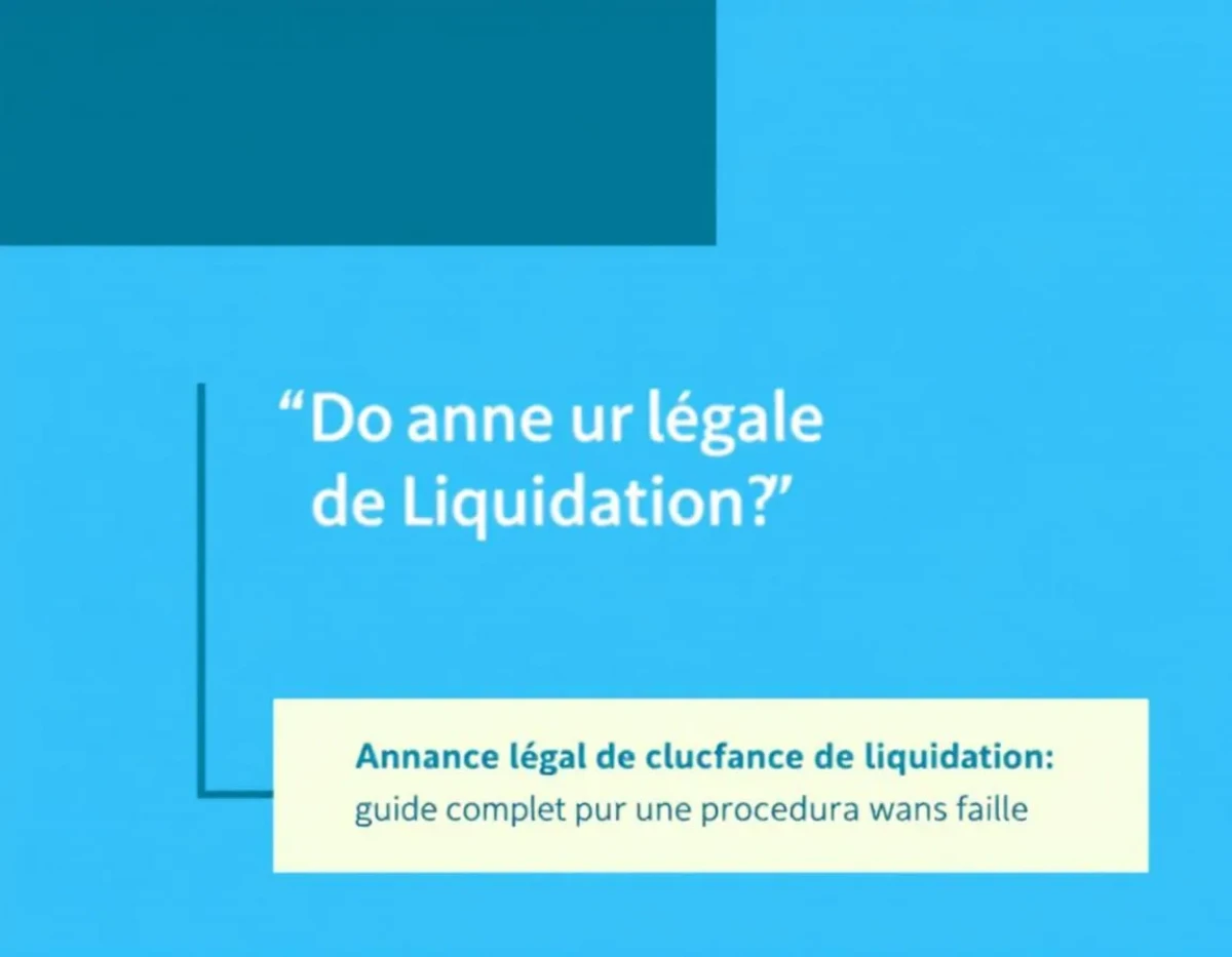 Annonce légale de clôture de liquidation : guide complet pour une procédure sans faille
