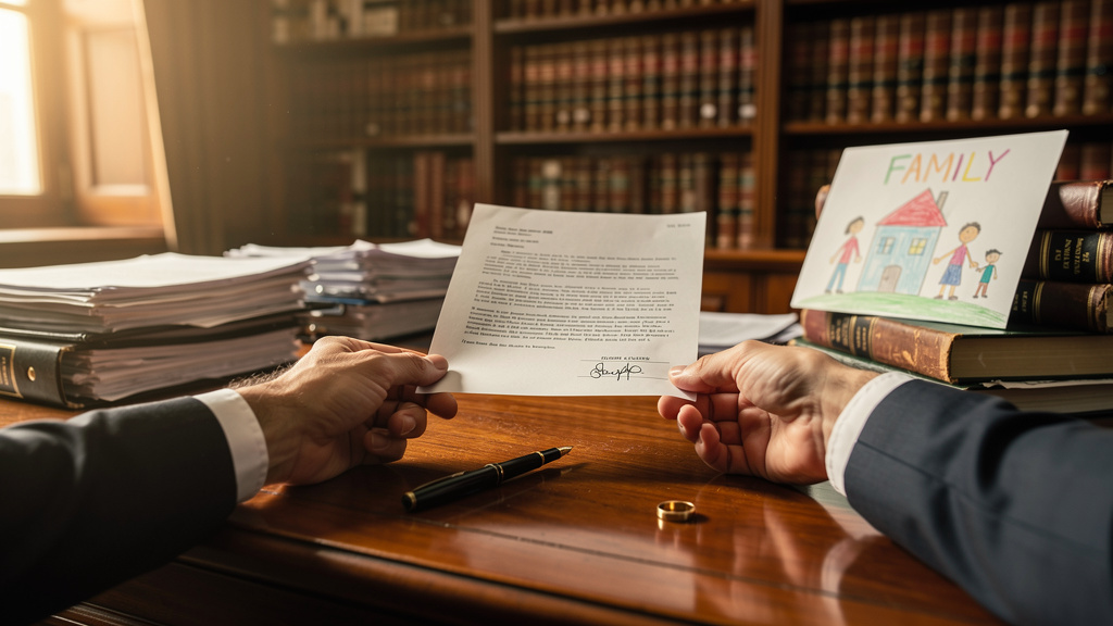 Comment le divorce chez le notaire affecte la garde des enfants